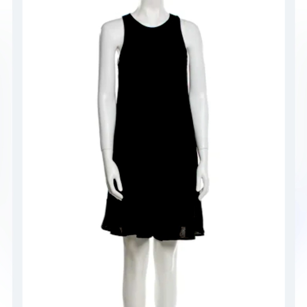 James Perse halter linen trapeze romper with pockets